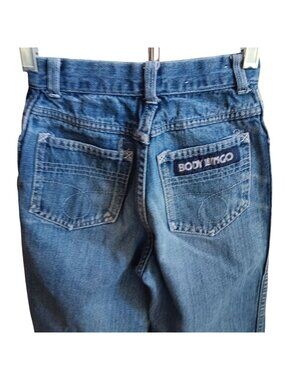 Vintage Disco Jeans 22x26 Girls 10 Body Lingo JC Penney Distressed Embroidered